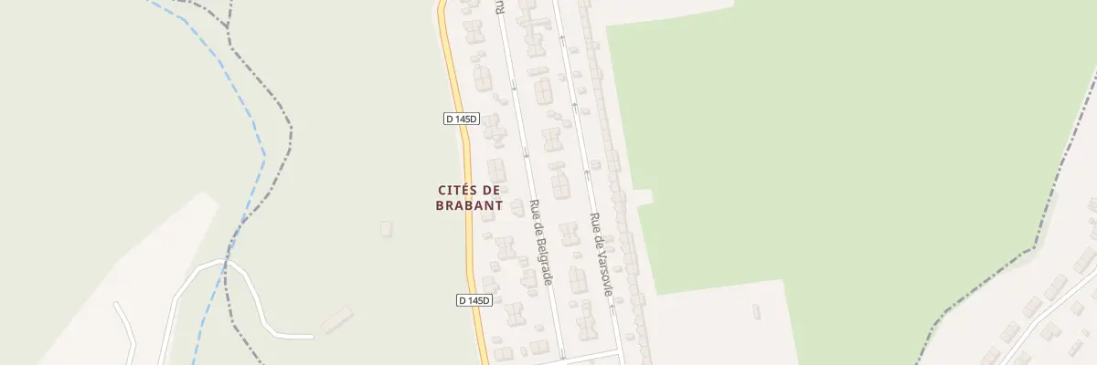 Plan du 72 Rue de Belgrade à Tucquegnieux