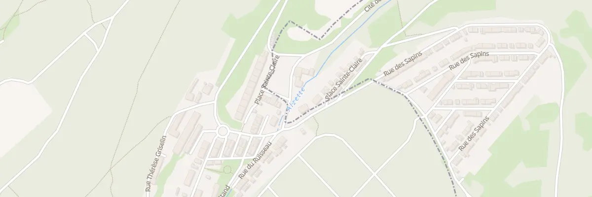 Plan du 4 Rue Sainte Claire à Villerupt