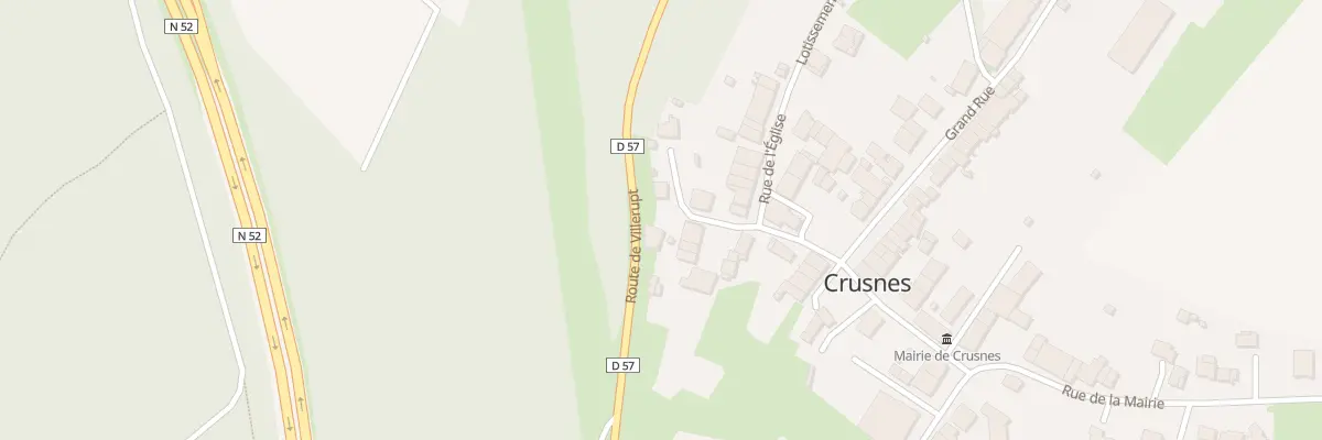 Plan du 14 Rue de l’Eglise à Crusnes