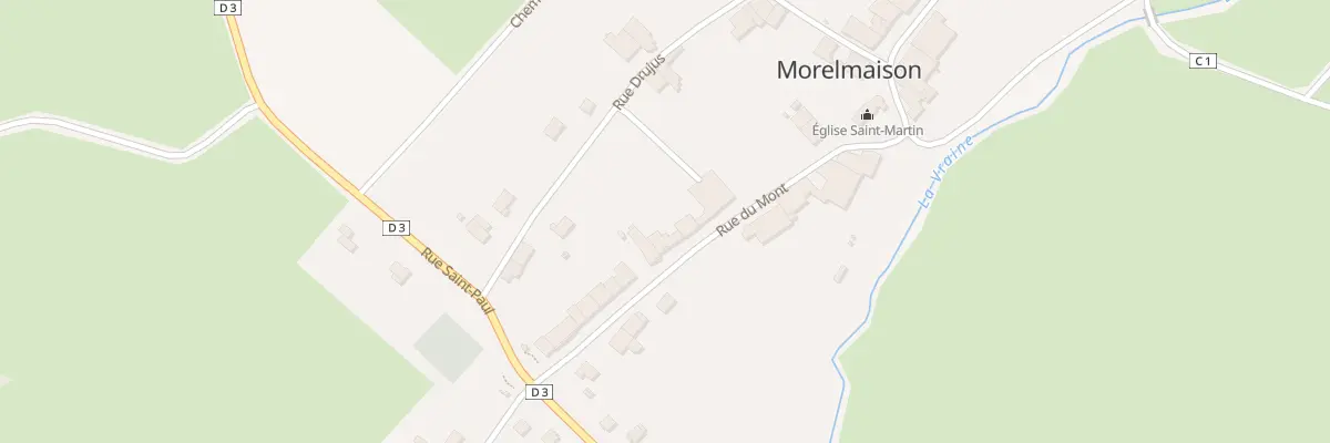 Plan du 129 Rue du Mont à Morelmaison