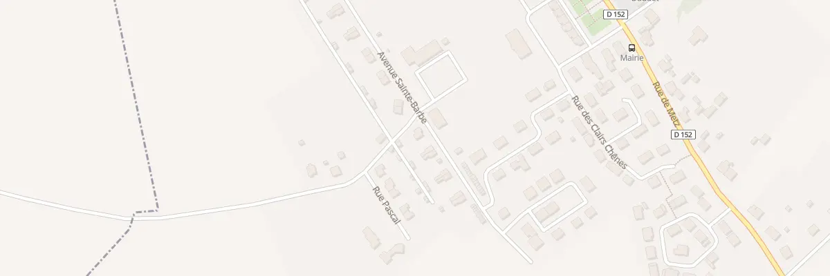 Plan du 15 Av Sainte Barbe à Giraumont