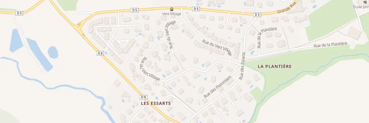 Plan du 3 Rue des Prés de la Noue à Pelousey