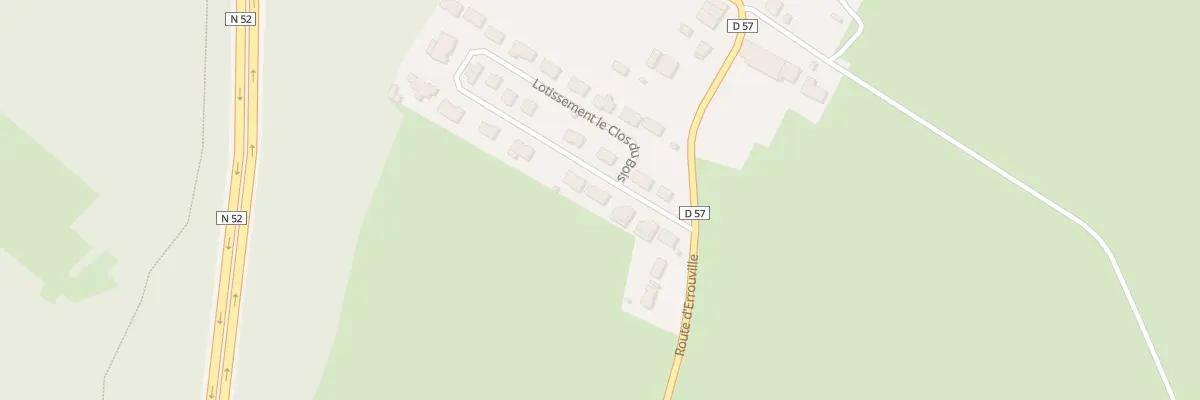 Plan du 25 Lot le Clos du Bois à Crusnes