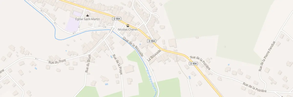 Plan du 780 Rue Nicolas Chenin à Bicqueley