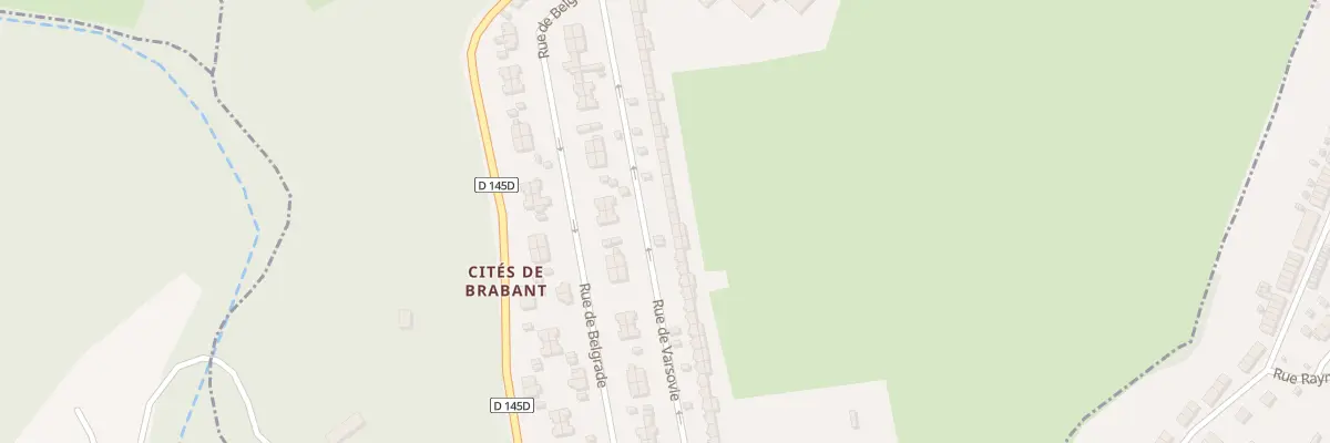 Plan du 154 Rue de Varsovie à Tucquegnieux