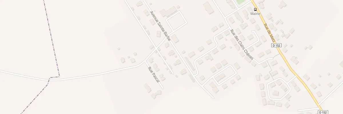 Plan du 17 Av Sainte Barbe à Giraumont