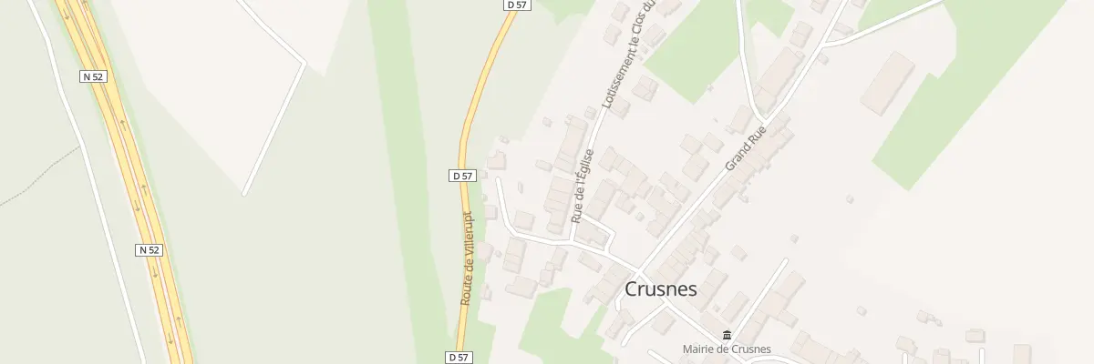 Plan du 10 Rue de l’Eglise à Crusnes