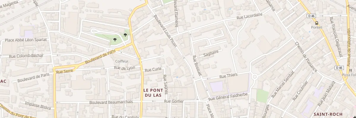 Plan du 145 Bd Louis Picon à Toulon