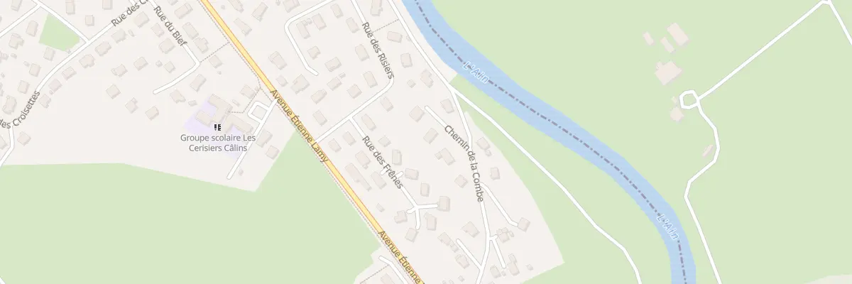 Plan du 9 Che de la Combe à Cize