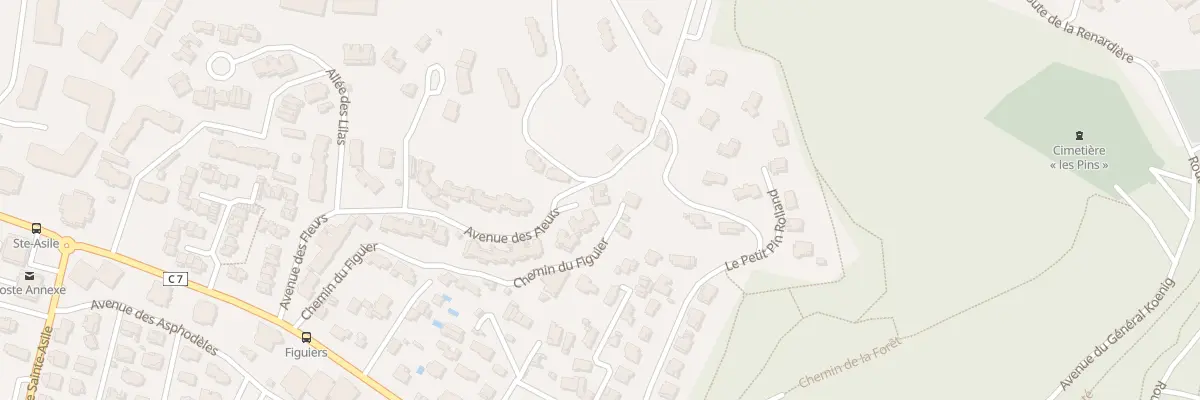 Plan du 36 Av des Fleurs à Saint-Mandrier-sur-Mer