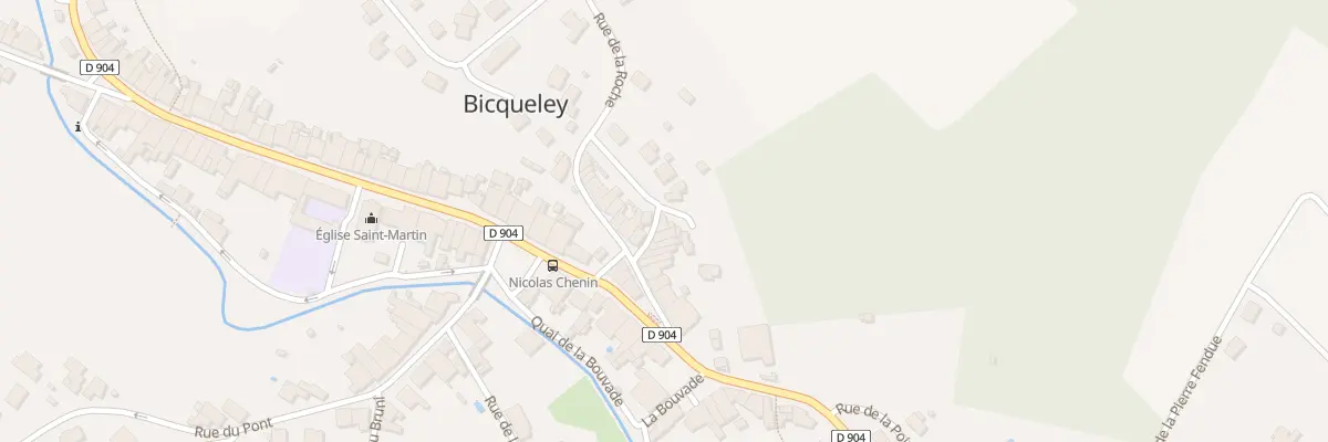 Plan du 36 Rue du Chanot à Bicqueley