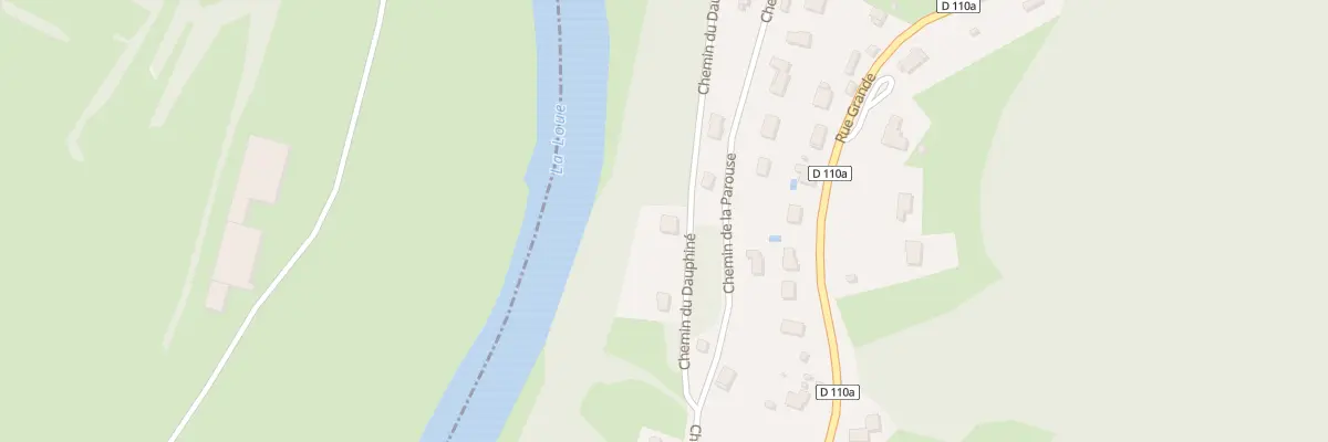 Plan du 11 Che du Dauphiné à Cessey