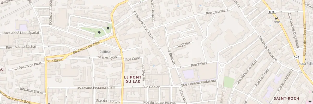 Plan du 135 Bd Louis Picon à Toulon