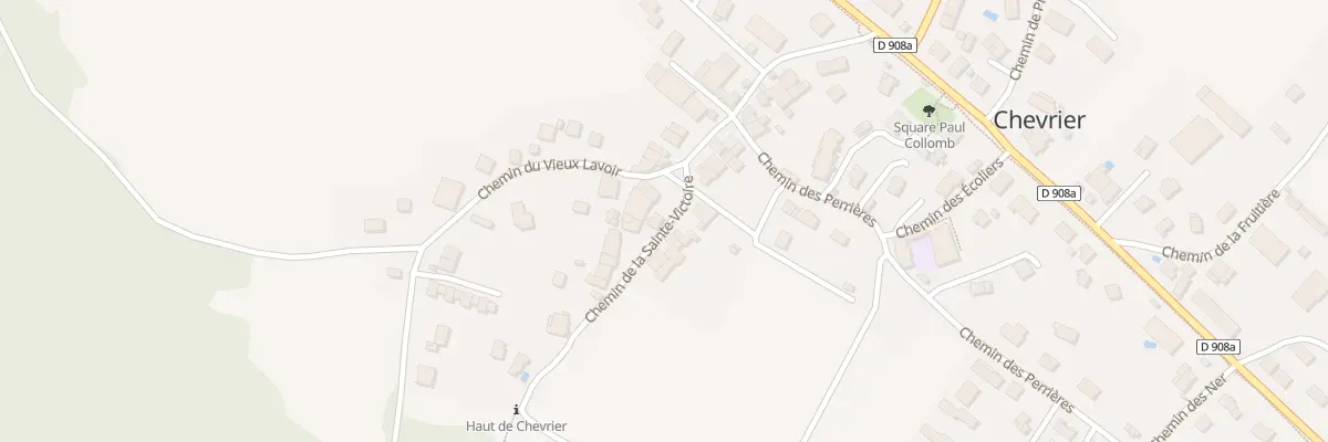 Plan du 220 Che de Sainte-Victoire à Chevrier