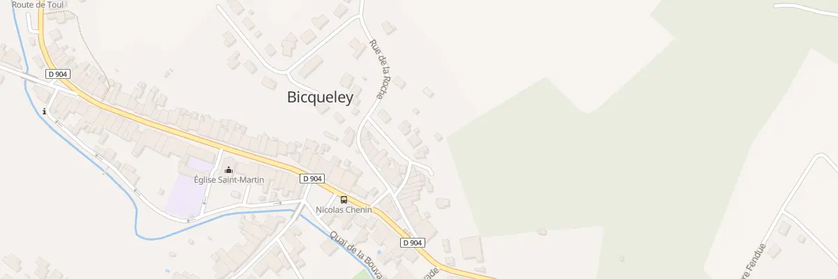 Plan du 62 Rue du Chanot à Bicqueley