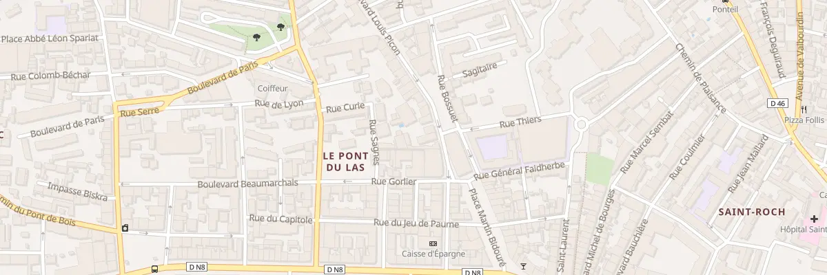 Plan du 73 Bd Louis Picon à Toulon