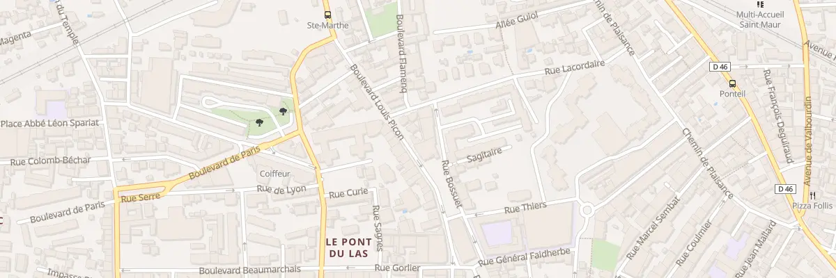 Plan du 164 Bd Louis Picon à Toulon