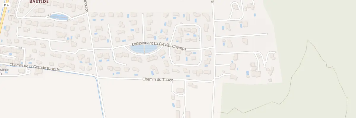 Plan du 36 Lot La Cle des Champs à Oraison