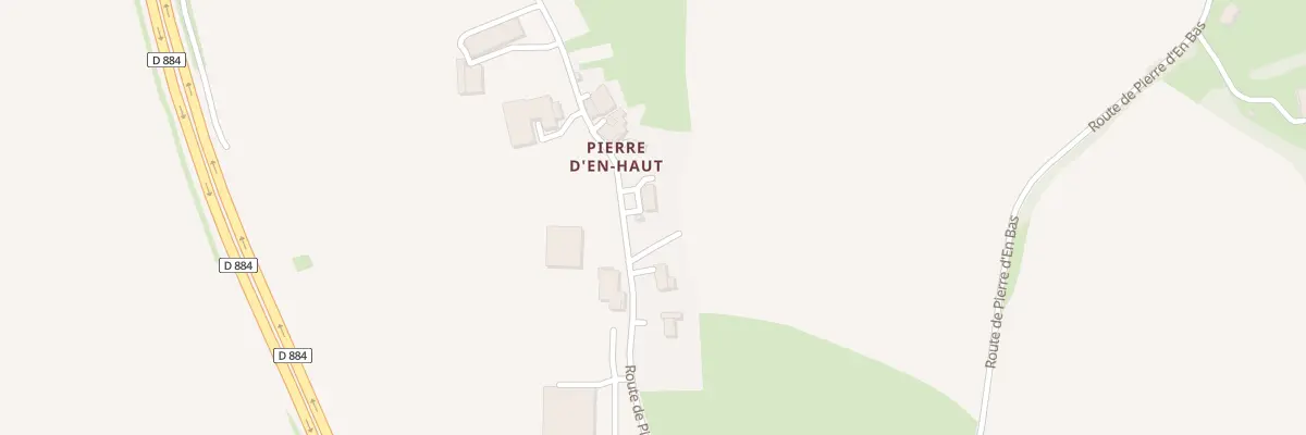 Plan du 580 Rte de Pierre à Collonges