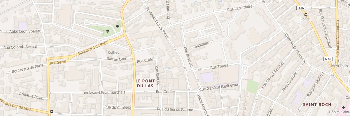 Plan du 111 Bd Louis Picon à Toulon