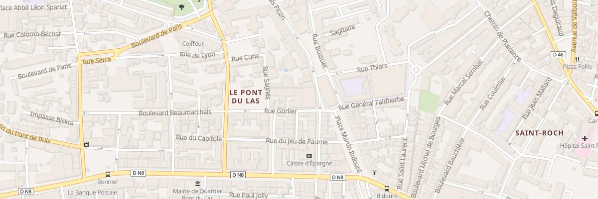Plan du 10 Rue Gorlier à Toulon