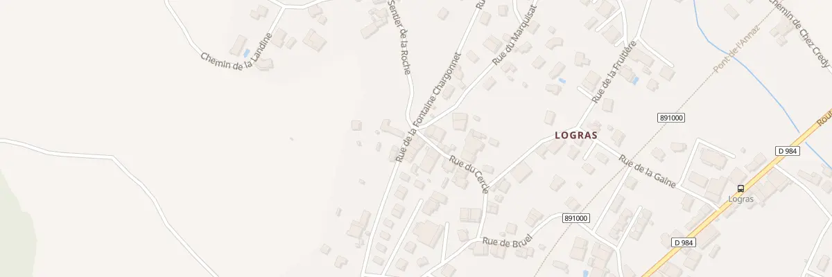 Plan du 216 Rue de la Fontaine Chargonnet à Péron