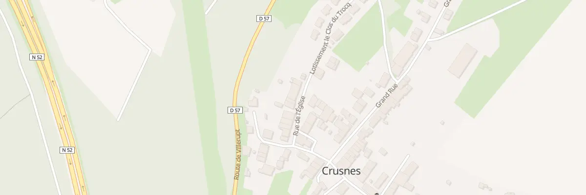Plan du 7 Rue de l’Eglise à Crusnes