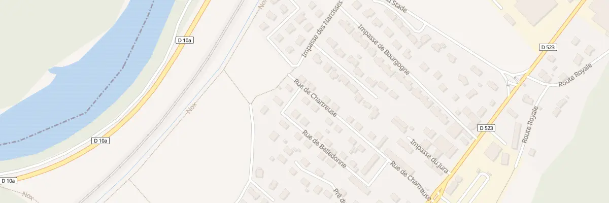 Plan du 18 Rue de Chartreuse à Froges