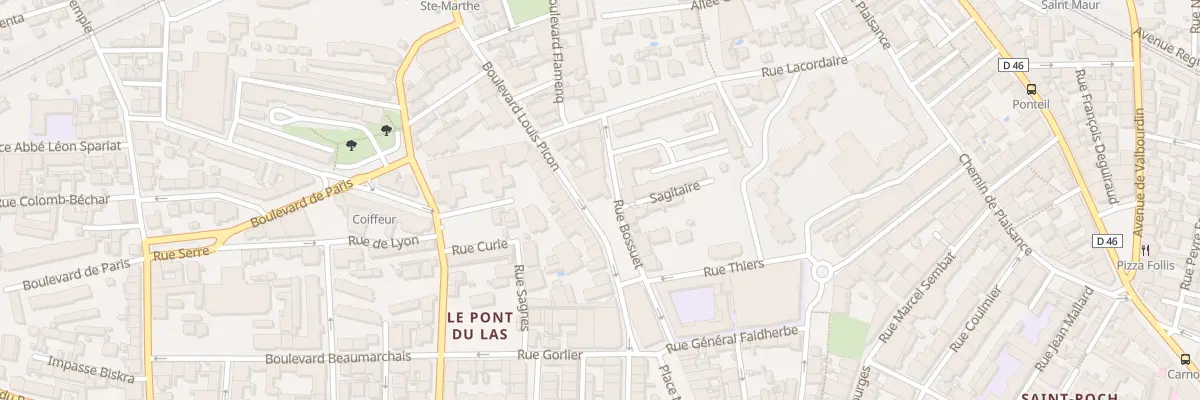 Plan du 130 Bd Louis Picon à Toulon