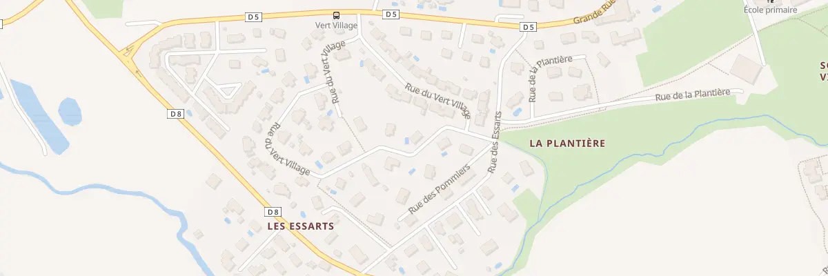 Plan du 5 Rue des Prés de la Noue à Pelousey