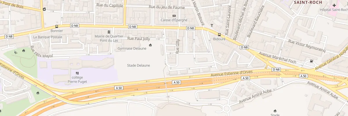Plan du 94 Rue Gilly à Toulon
