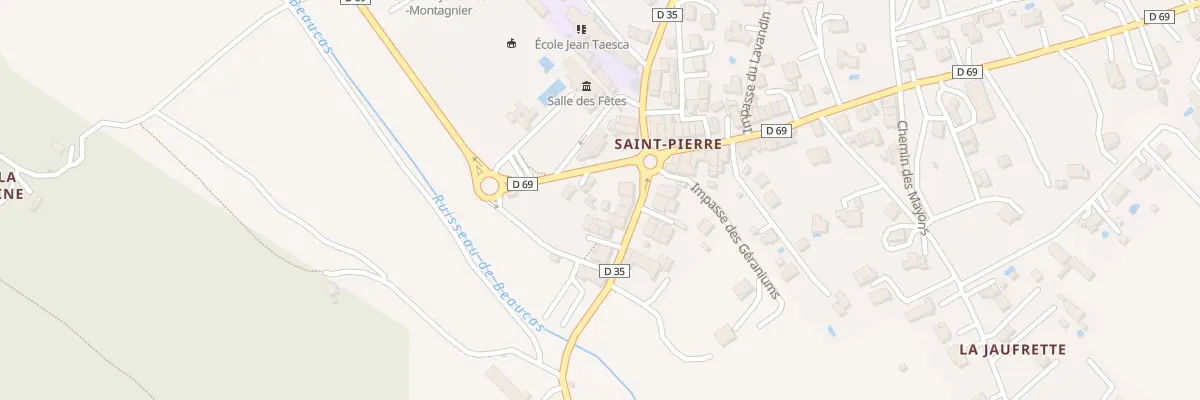 Plan du 5257 All de Marecolle à Saint-Julien