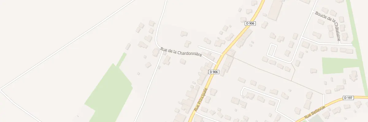 Plan du 3 Rue de la Chardonnière à Beuvillers