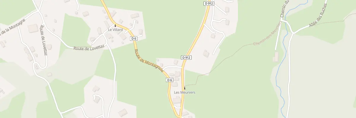 Plan du 3190 Rte de Chartreuse à Montagnole