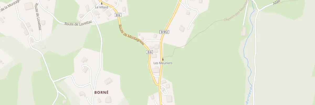 Plan du 3240 Rte de Chartreuse à Montagnole