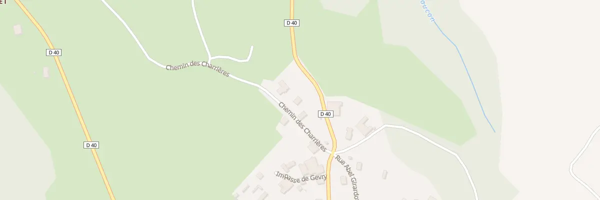 Plan du 82 Che des Charrieres à Châtelneuf