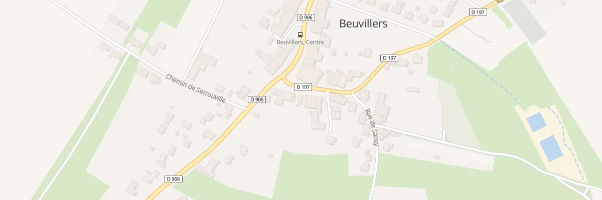 Plan du 8 Rue de l’Eglise à Beuvillers