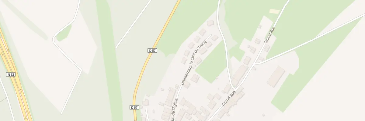 Plan du 1 Lot le Clos du Trocq à Crusnes