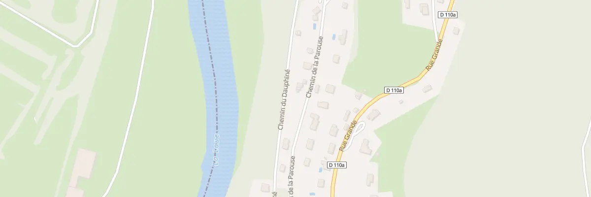 Plan du 1B Che de la Parouse à Cessey