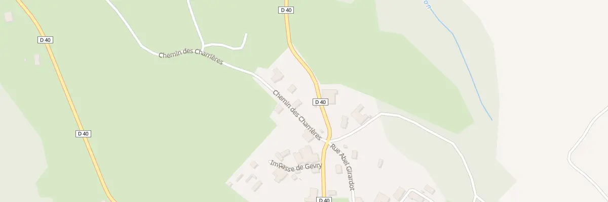 Plan du 64 Che des Charrieres à Châtelneuf