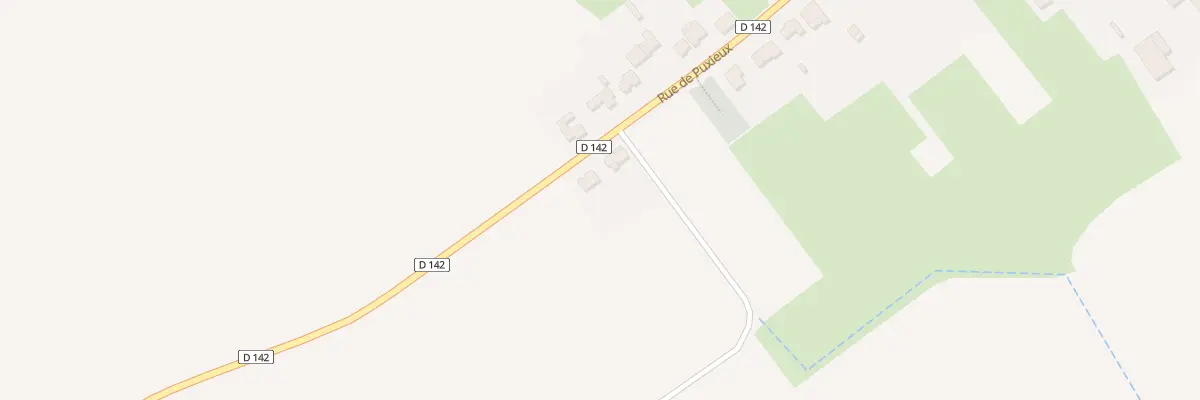 Plan du 27 Rue de Puxieux à Tronville