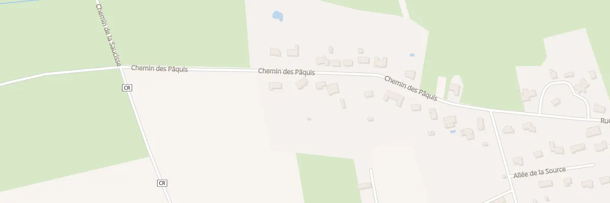 Plan du 305 Che des Paquis à Manoncourt-en-Woëvre