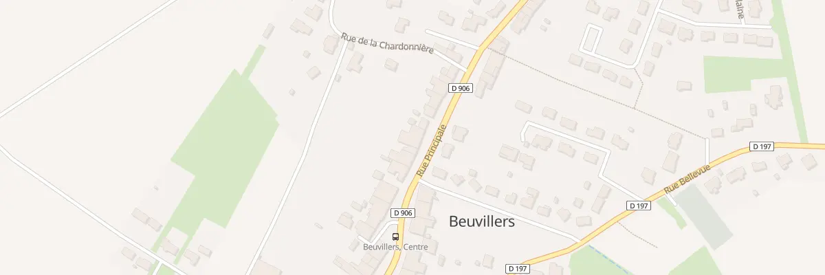 Plan du 33 Rue Principale à Beuvillers