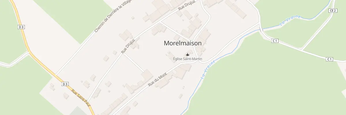 Plan du 271 Rue du Mont à Morelmaison