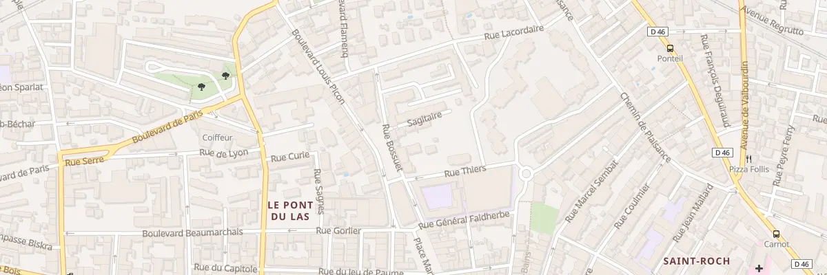 Plan du 8T Pl Parmentier à Toulon