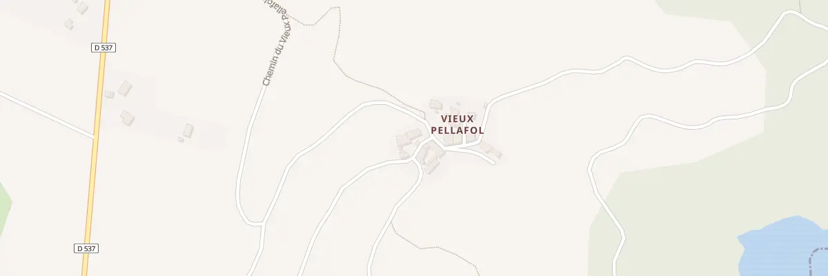 Plan du 5101 Village de Pellafol à Pellafol