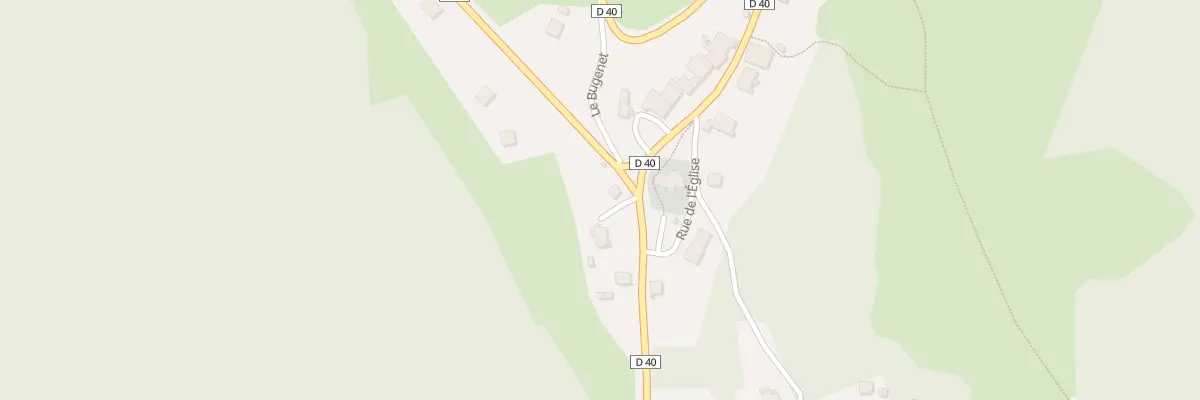 Plan du 69 Rte du Pont de la Chaux à Châtelneuf