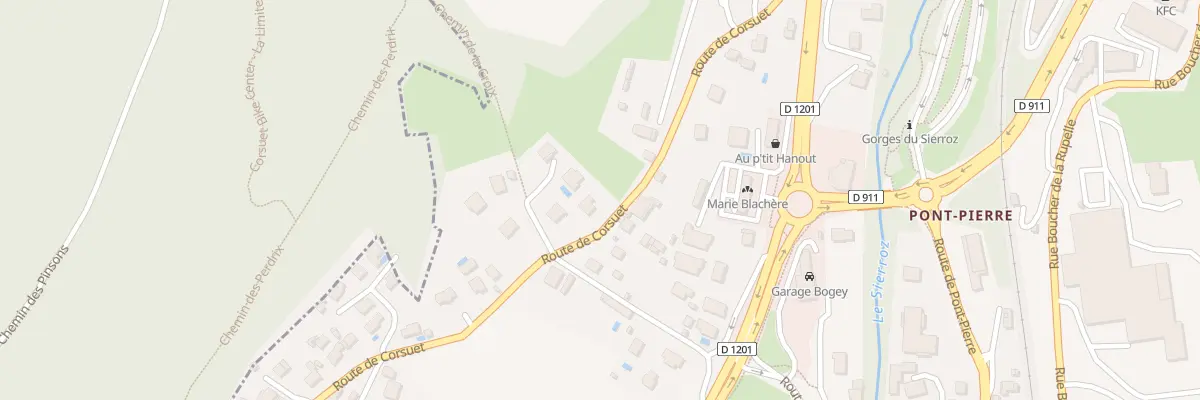 Plan du 294 Rte de Corsuet à Domessin