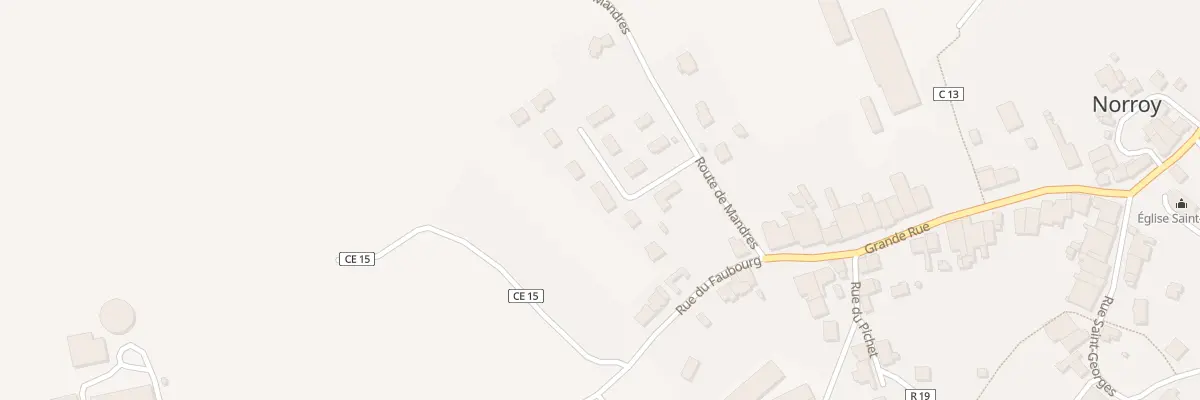 Plan du 3 Rue du Grand Pré à Norroy