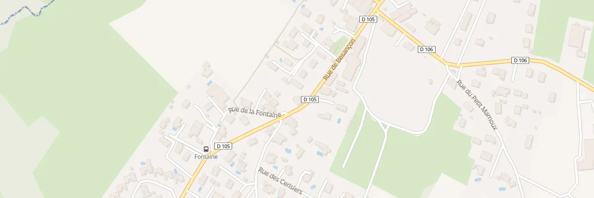 Plan du 75 Rue de Besancon à Montferrand-le-Château